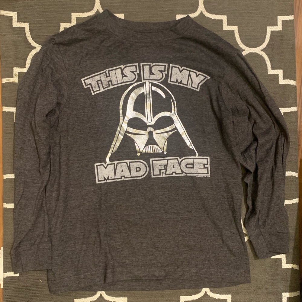 Old Navy Kids Darth Vader L/S Collectible T-Shirt
